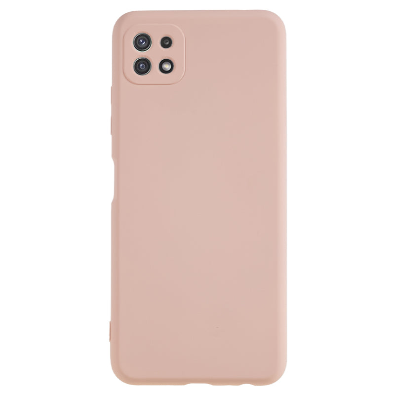 For Samsung Galaxy A22 5G (EU Version) Fiber Lining Rubberized TPU Cover Drop Resistant Phone Case For Samsung Galaxy A22 5G (EU Version) Fiber Lining Rubberized TPU Cover Drop Resistant Phone Case
